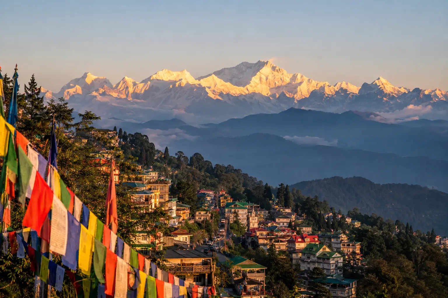Sikkim & Darjeeling scenery