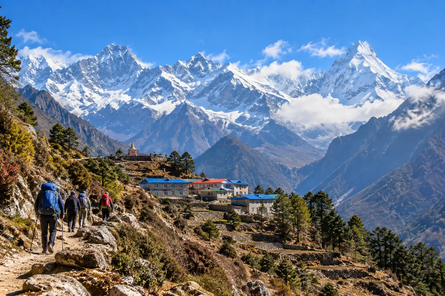 Kashmir Valley scenery